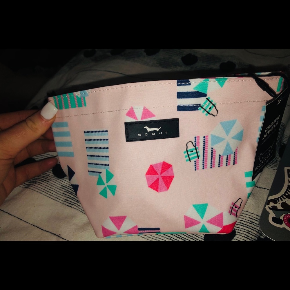 Scout makeup bag